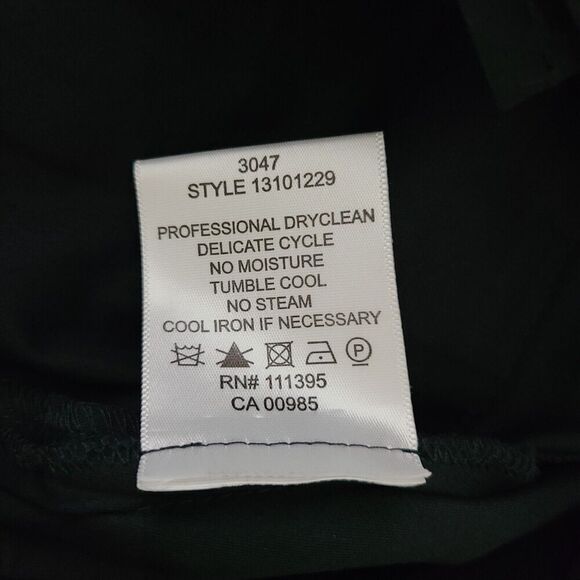 Tory Burch‎ Dress Pants 0 Navy Blue Wide Leg Nautical Sailor Flap Pocket Slacks - Picture 7 of 9